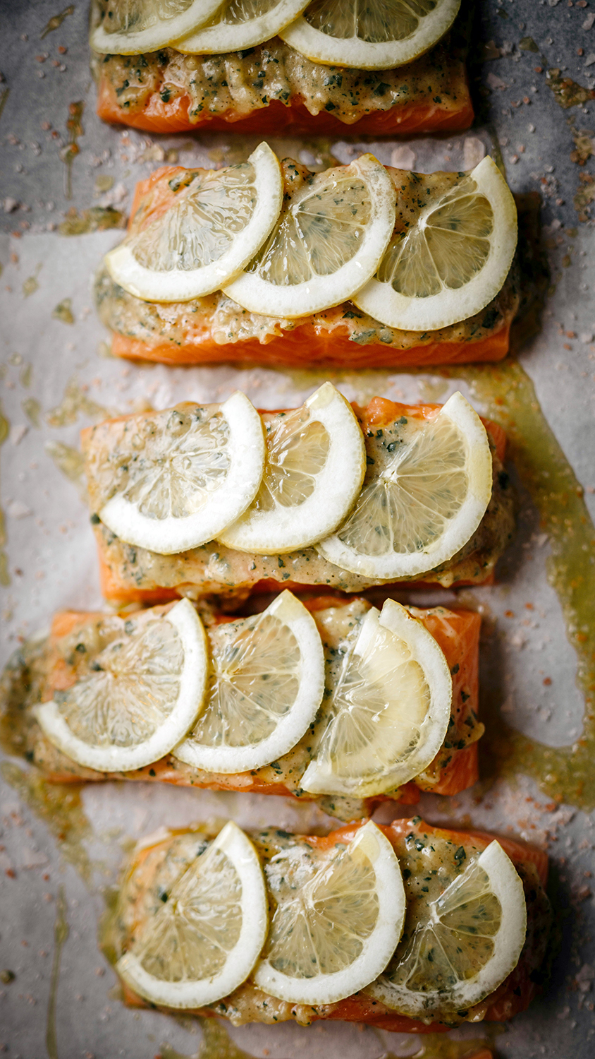 Simple Lemon Butter Salmon